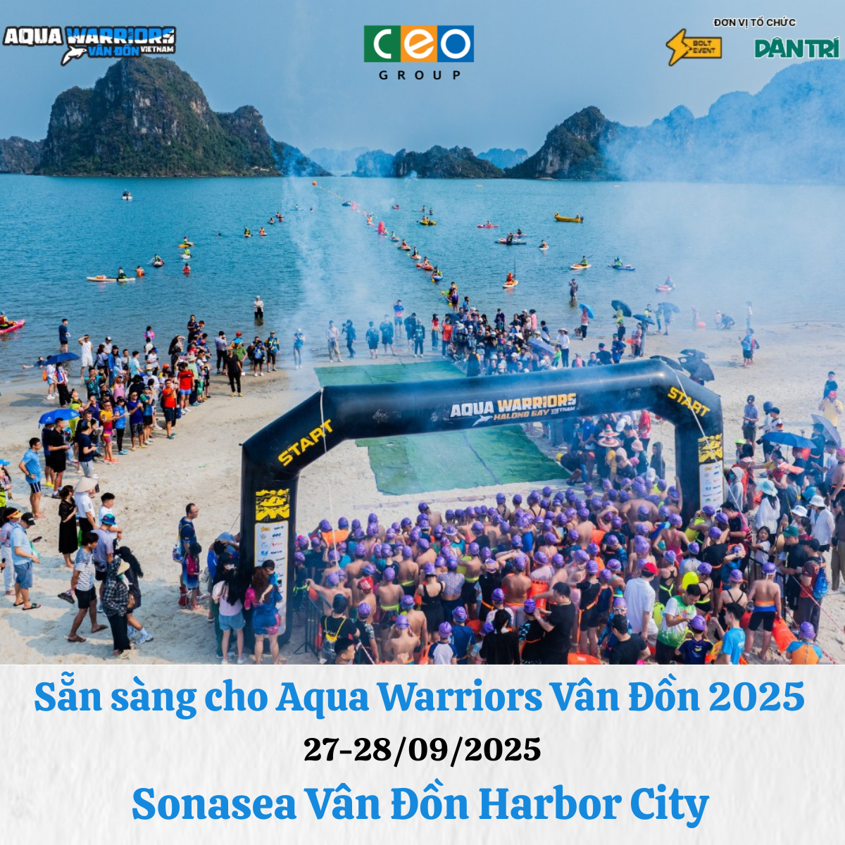 Sẵn sàng cho Aqua Warriors Vân Đồn 2025 - Tập đoàn CEO